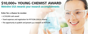 2016 METROHM USA YOUNG CHEMIST AWARD