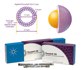 Agilent Poroshell 120 columns