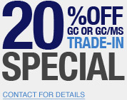 GC and GC/MS Trade-In Promotion